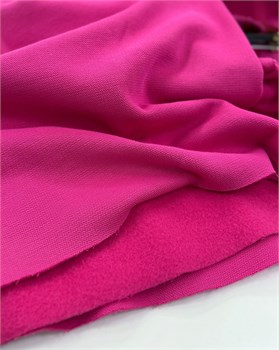 Футер 3-х нитка начес  пике Розовый павлин 10439