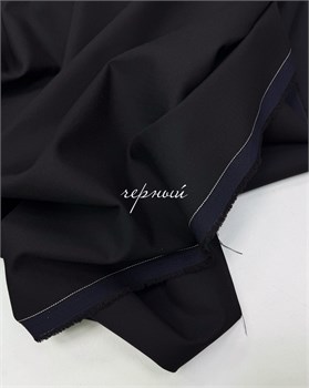 Костюмная ткань flannel Черный 10814