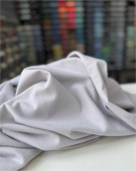 Футер 2-х нитка петля велюр эффект Светло-серый 10843