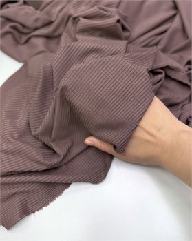 Трикотаж лапша вискоза Тауп 10370