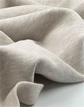 Футер 3-х нитка начес  велюр эффект меланж крем-брюле 10732