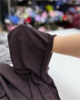 Тонкий трикотаж с лиоцеллом Шоколад 10902