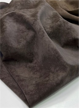 Экокожа под замшу Горький шоколад 10910