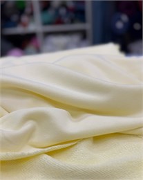 Футер 3-х нитка петля велюр эффект Сливочно-желтый 10865