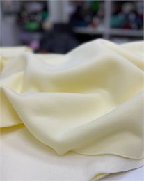 Футер 3-х нитка начес  велюр эффект Сливочно-желтый 10864