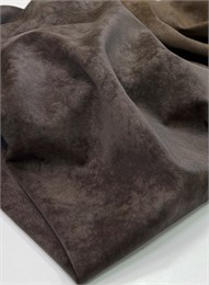 Экокожа под замшу Горький шоколад 10910