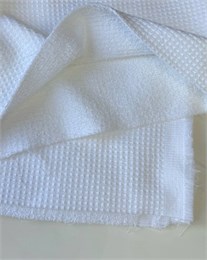 Вафля+махра Белый 10918