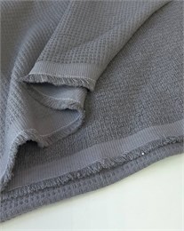 Вафля+махра Серый 10920