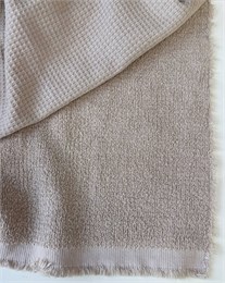 Вафля+махра Бежевый 10921