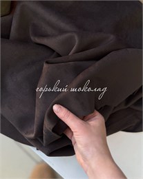 Дабл замша(двойная) Горький шоколад 10935