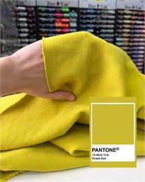 Костюмная ткань желто-зеленый Versace 10952