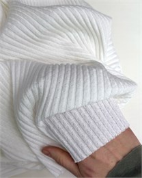 Ажурное кашкорсе Теплый белый 10959