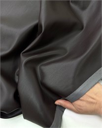 Экокожа на замшевой основе Горький шоколад 10971