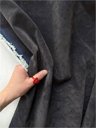 Джинс с флоком(бархатом) Серый 10957