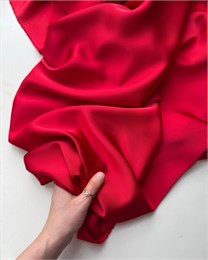 Искусственный шелк Молодой мак 10986