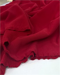 Футер 3-х нитка велюр эффект Красный 10995