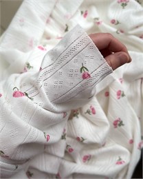 Рибана ажурная Тюльпаны 11020
