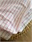 Вареный хлопок полоска розовый 10392