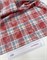 Рубашечная клетка с эффектом варки Красно-голубой 10018